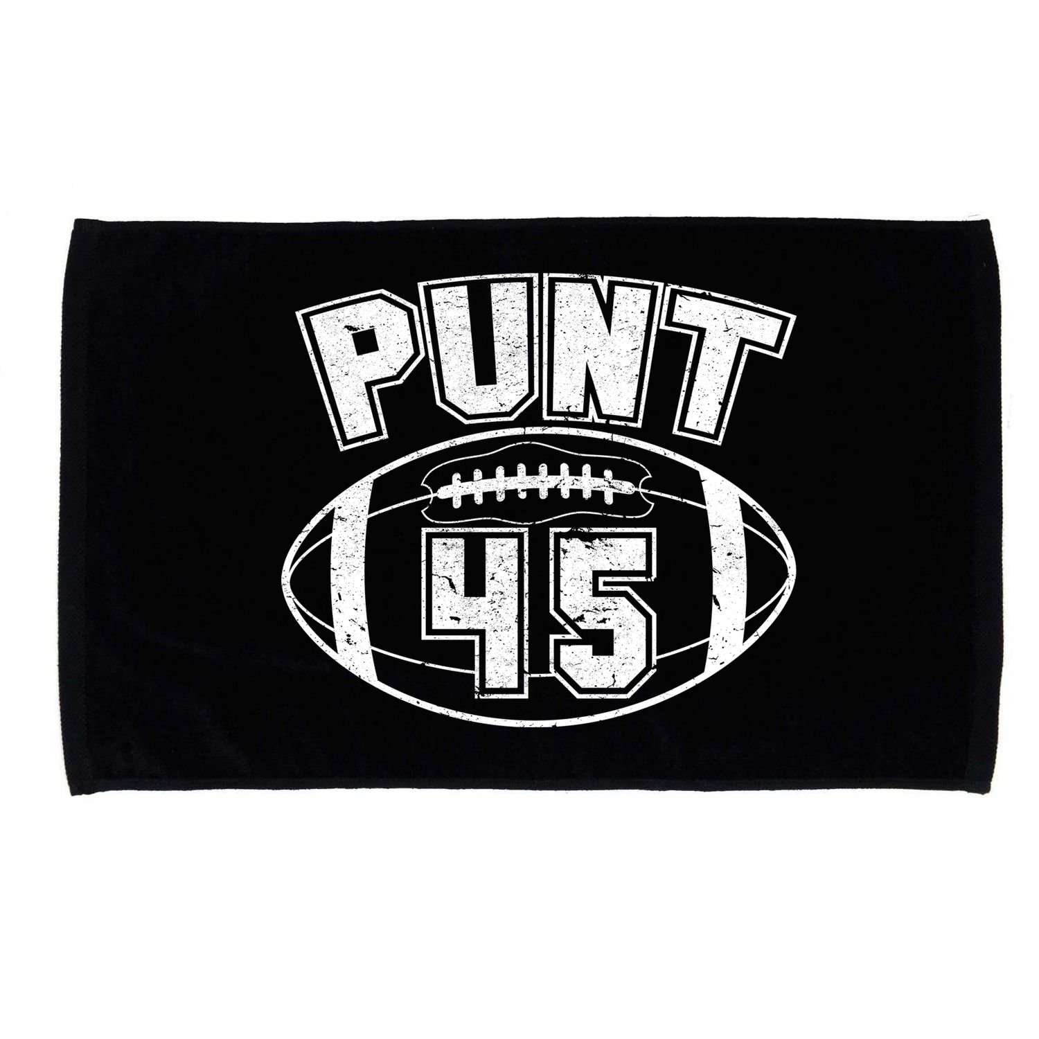 Punt 45 Anti Trump Football Microfiber Hand Towel