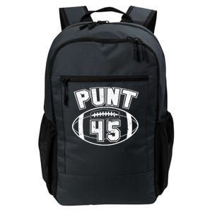 Punt 45 Anti Trump Football Daily Commute Backpack