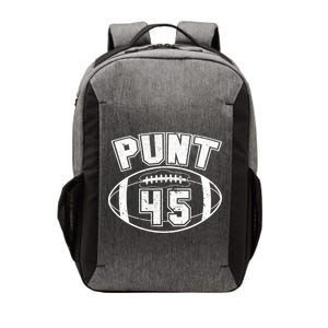 Punt 45 Anti Trump Football Vector Backpack