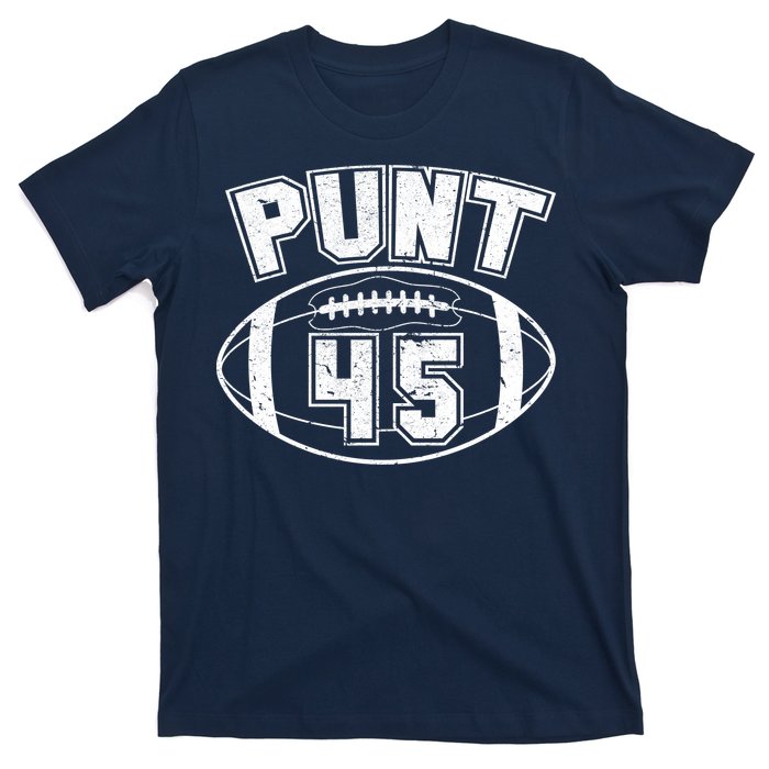 Punt 45 Anti Trump Football T-Shirt