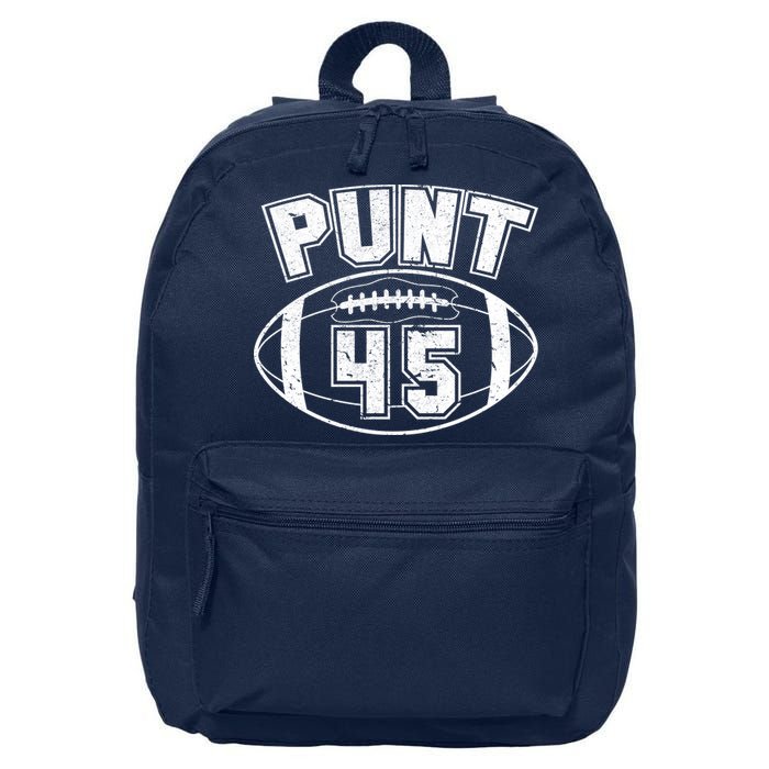 Punt 45 Anti Trump Football 16 in Basic Backpack