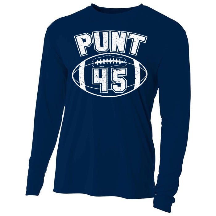 Punt 45 Anti Trump Football Cooling Performance Long Sleeve Crew