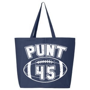 Punt 45 Anti Trump Football 25L Jumbo Tote