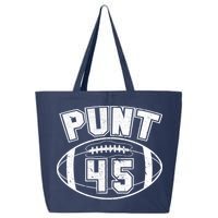 Punt 45 Anti Trump Football 25L Jumbo Tote