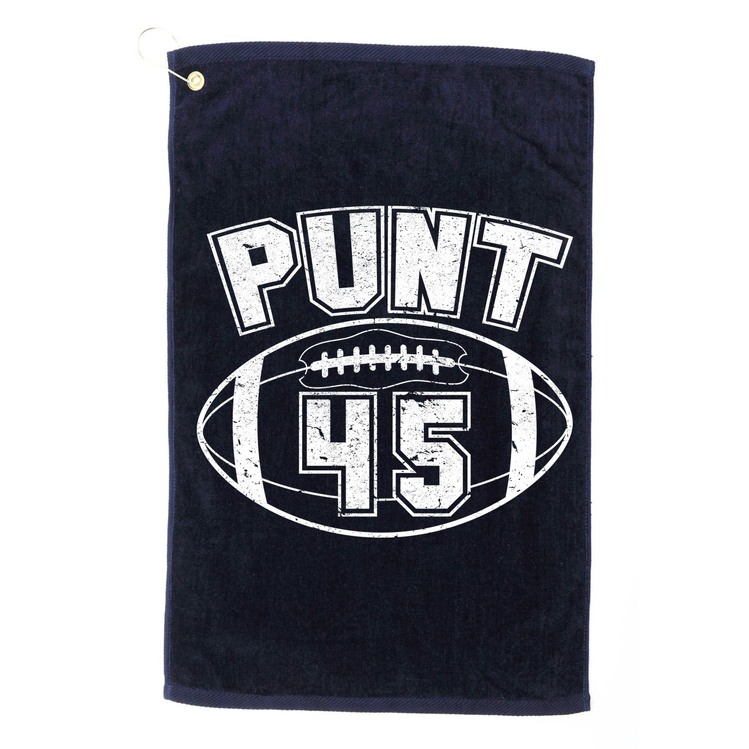 Punt 45 Anti Trump Football Golf Towel