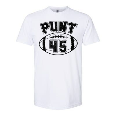 Punt 45 Anti Trump Football Softstyle® CVC T-Shirt