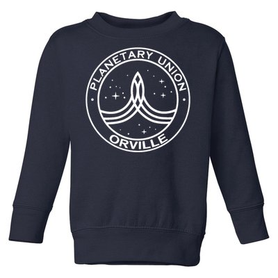 Planetary Union Orville Funny Toddler Sweatshirt