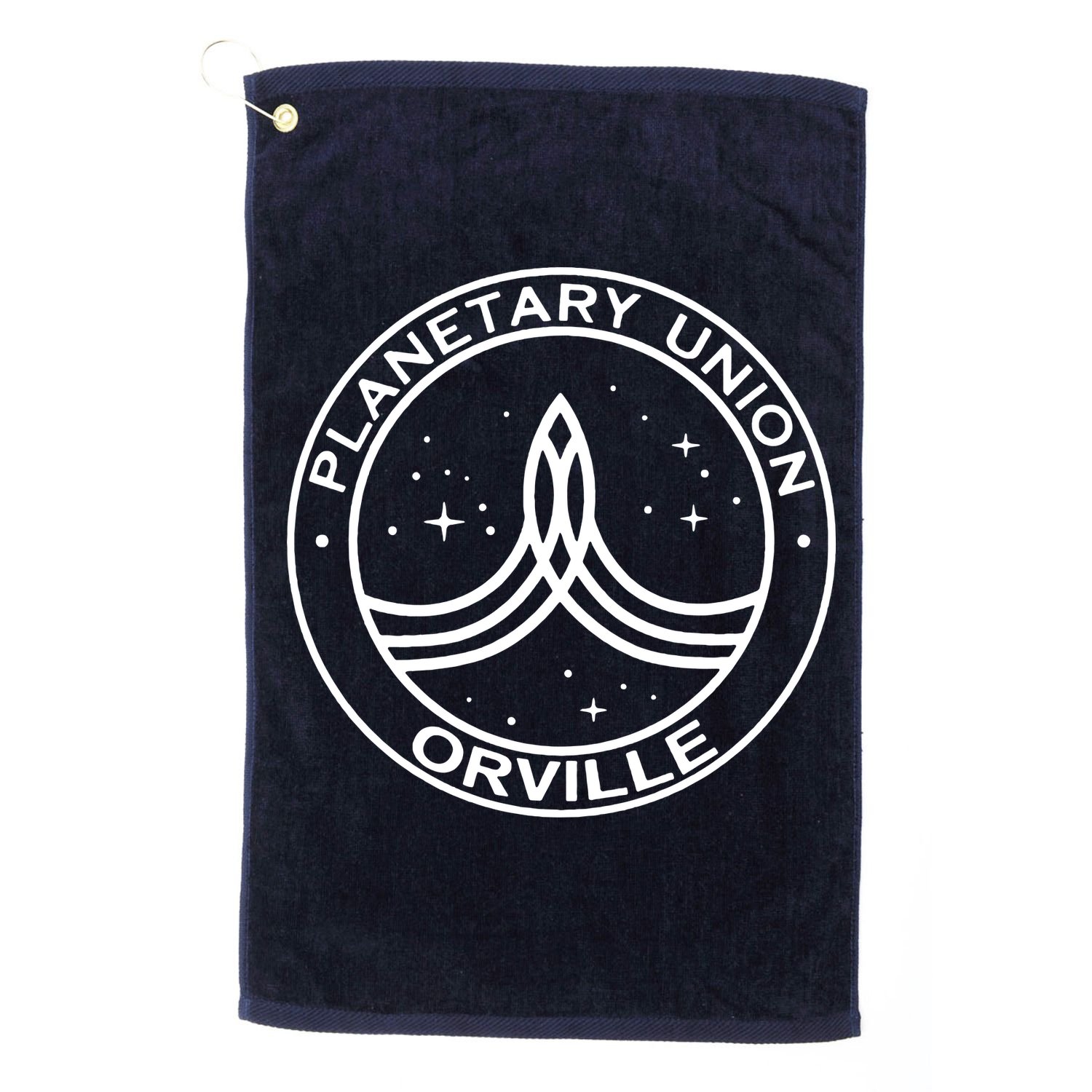 Planetary Union Orville Funny Golf Towel