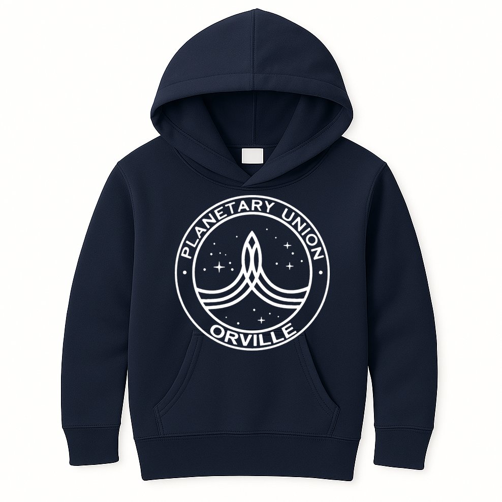 Planetary Union Orville Funny Kids Hoodie