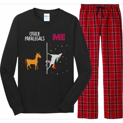 Paralegal Unicorn Others You Long Sleeve Pajama Set