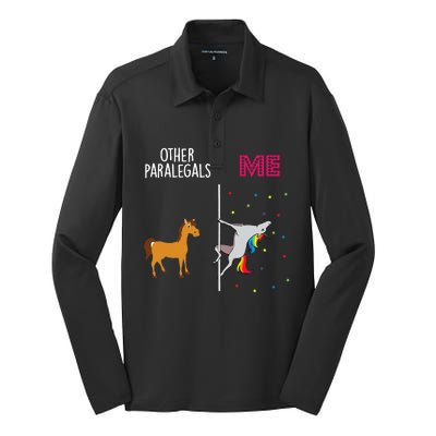 Paralegal Unicorn Others You Silk Touch Performance Long Sleeve Polo