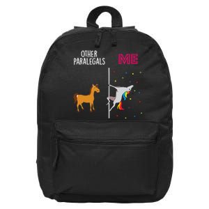 Paralegal Unicorn Others You 16 in Basic Backpack