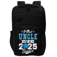 Proud Uncle Of A 2025 Senior Graduate Basketball Impact Tech Backpack