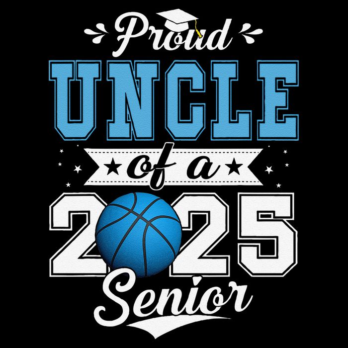 Proud Uncle Of A 2025 Senior Graduate Basketball Impact Tech Backpack