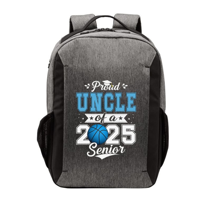 Proud Uncle Of A 2025 Senior Graduate Basketball Vector Backpack