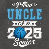 Proud Uncle Of A 2025 Senior Graduate Basketball Vector Backpack