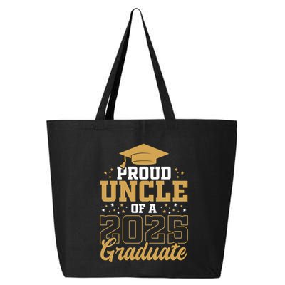 Proud Uncle Of A Class 2025 Graduate Funny Uncle Senior 2025 Gift 25L Jumbo Tote