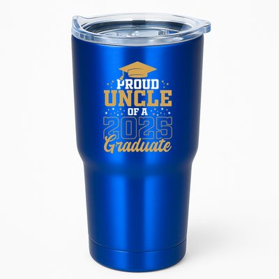 Proud Uncle Of A Class 2025 Graduate Funny Uncle Senior 2025 Gift Tumbler