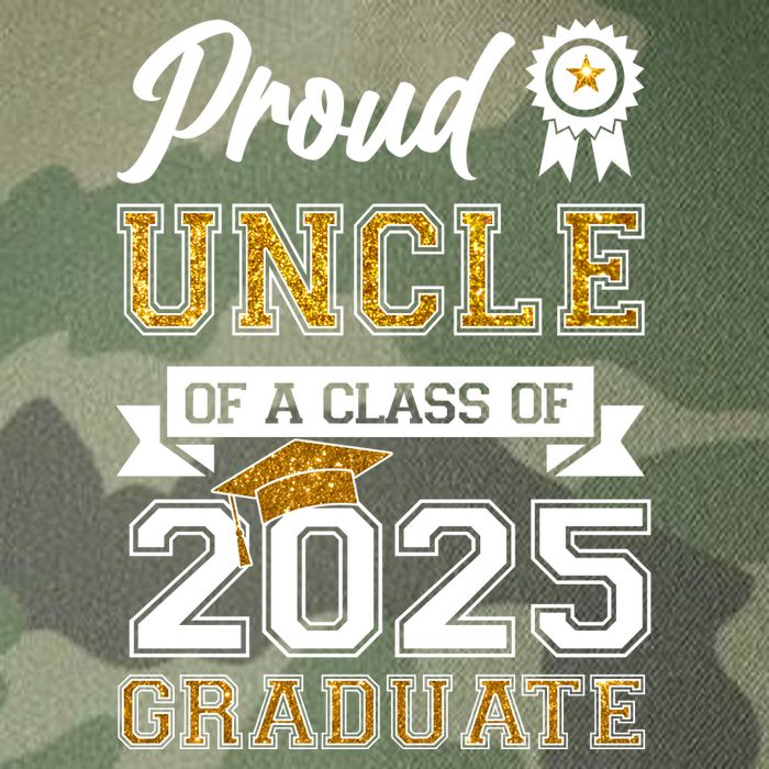 Proud Uncle Of A Class Of 2025 Graduate Legacy Tie Dye Trucker Hat