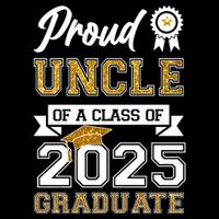 Proud Uncle Of A Class Of 2025 Graduate Backpack