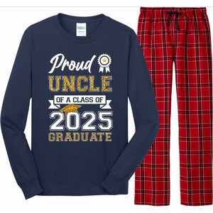 Proud Uncle Of A Class Of 2025 Graduate Long Sleeve Pajama Set