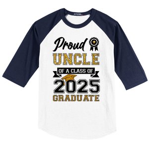 Proud Uncle Of A Class Of 2025 Graduate Baseball Sleeve Shirt