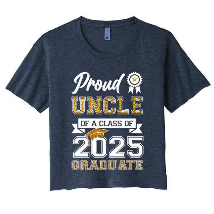 Proud Uncle Of A Class Of 2025 Graduate Crop Top