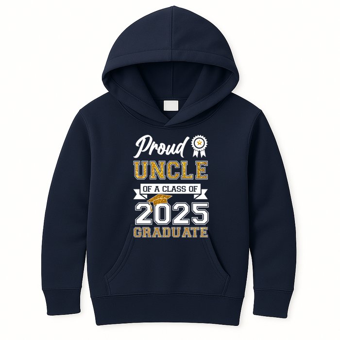 Proud Uncle Of A Class Of 2025 Graduate Kids Hoodie