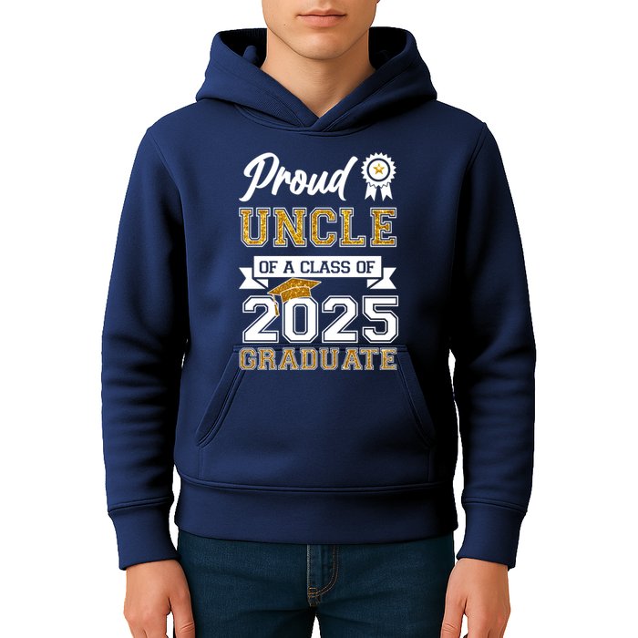 Proud Uncle Of A Class Of 2025 Graduate Kids Hoodie