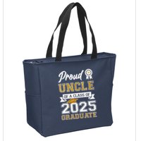 Proud Uncle Of A Class Of 2025 Graduate Zip Tote Bag