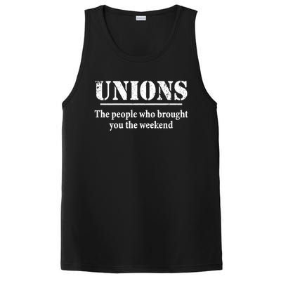 Pro Union Pride Funny Gift PosiCharge Competitor Tank