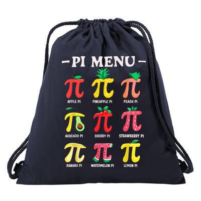 Pie U Pi Day Pi 3.14 Math Teacher PI Symbol Pie Pun Drawstring Bag