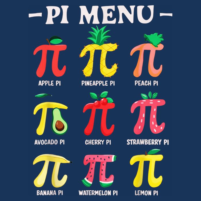 Pie U Pi Day Pi 3.14 Math Teacher PI Symbol Pie Pun 16 in Basic Backpack