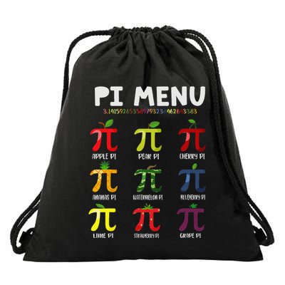 Pi U Pi Day 3.14 Math Teacher Pie U Mathematics .Png Drawstring Bag