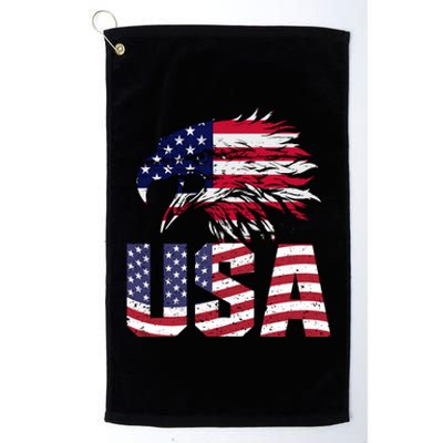 Patriotic USA Platinum Collection Golf Towel