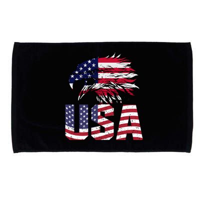 Patriotic USA Microfiber Hand Towel