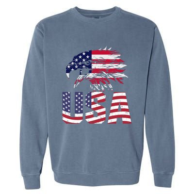 Patriotic USA Garment-Dyed Sweatshirt