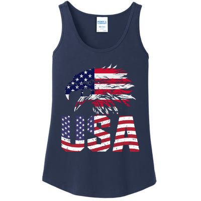 Patriotic USA Ladies Essential Tank