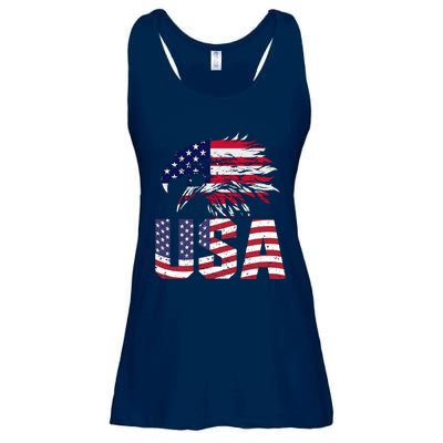 Patriotic USA Ladies Essential Flowy Tank