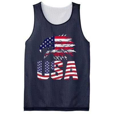 Patriotic USA Mesh Reversible Basketball Jersey Tank