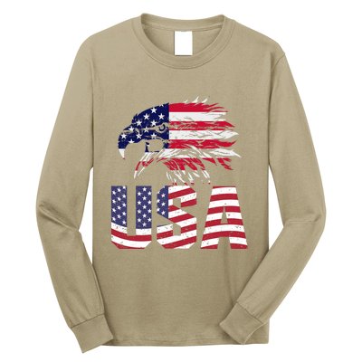 Patriotic USA Long Sleeve Shirt