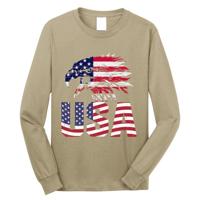 Patriotic USA Long Sleeve Shirt