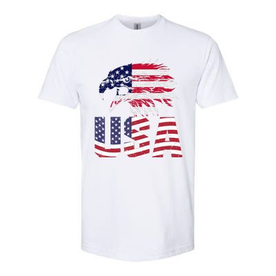 Patriotic USA Softstyle CVC T-Shirt