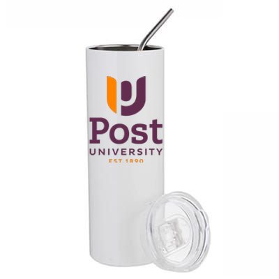 Post University Stainless Steel Tumbler