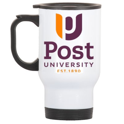 Post University Stainless Steel Travel Mug