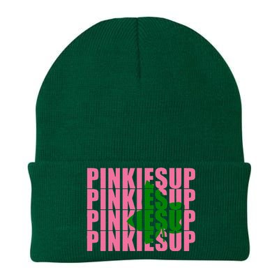 Pinkies Up Knit Cap Winter Beanie