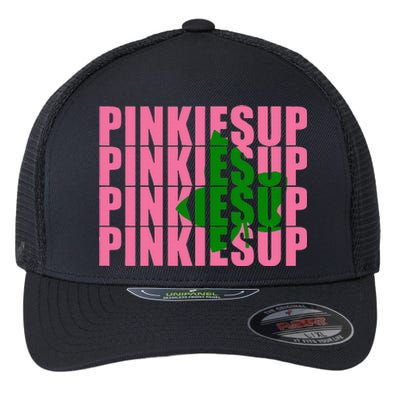 Pinkies Up Flexfit Unipanel Trucker Cap