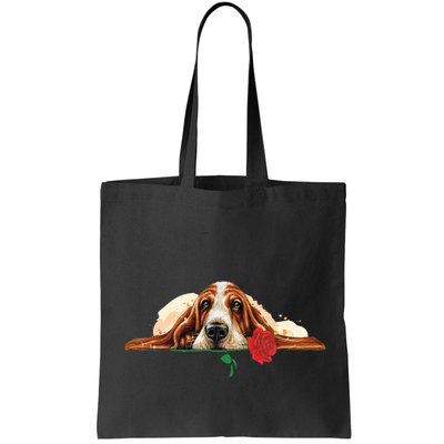 Puppy Love Red Rose Bag