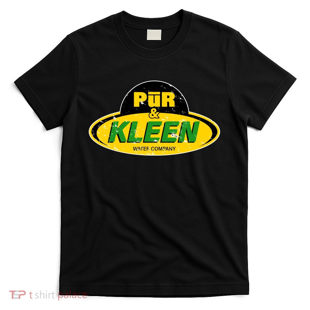 Pur & Kleen Water Company Logo T-Shirt