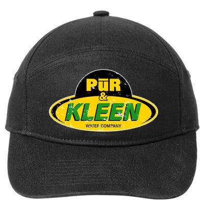 Pur & Kleen Water Company Logo 7-Panel Snapback Hat